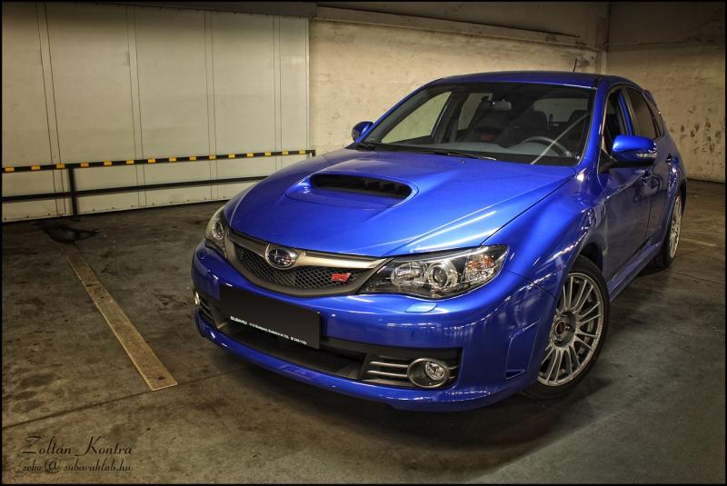 Subaru Impreza STi GH 08' Niebieskie