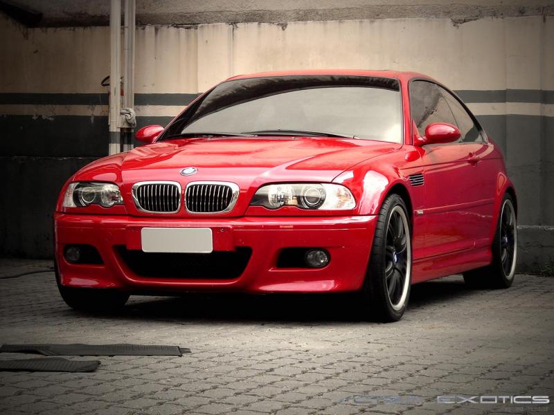 BMW M3 E46 Czerwone