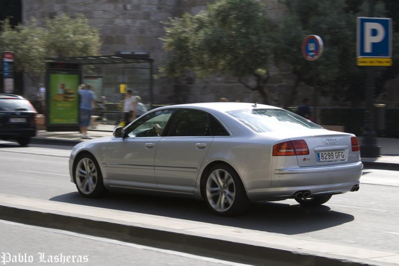 Audi S8 D3 Srebrne