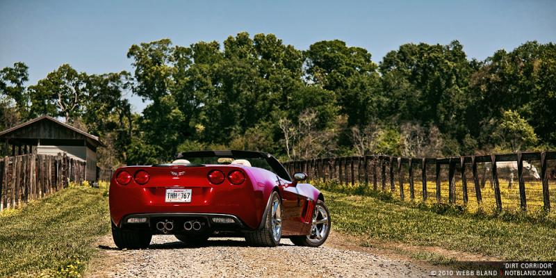 Chevrolet Corvette C6 Convertible Czerwona